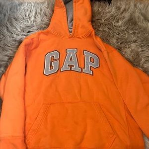 Orange kids gap hoodie size xxl